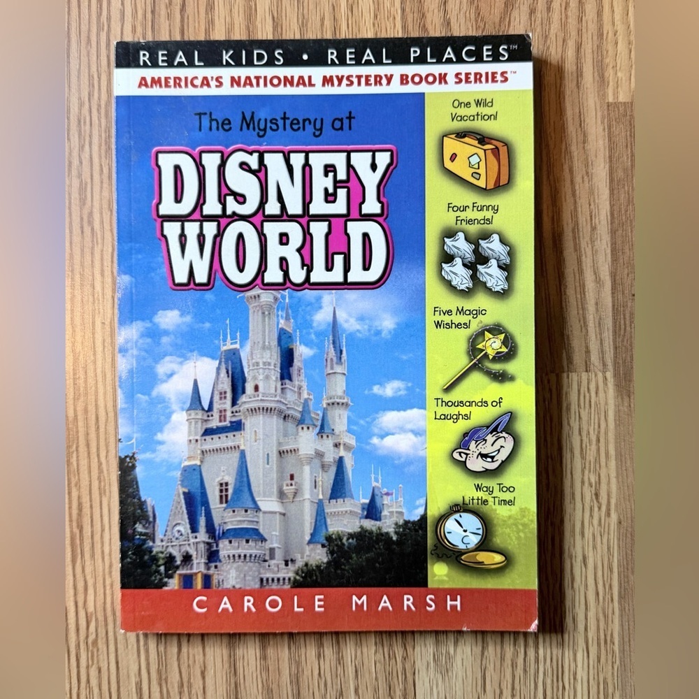 The Mystery at Disney World Book series Young Readers #11